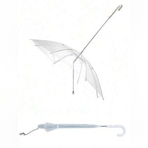 NWOT TRANSPARENT DOG UMBRELLA
